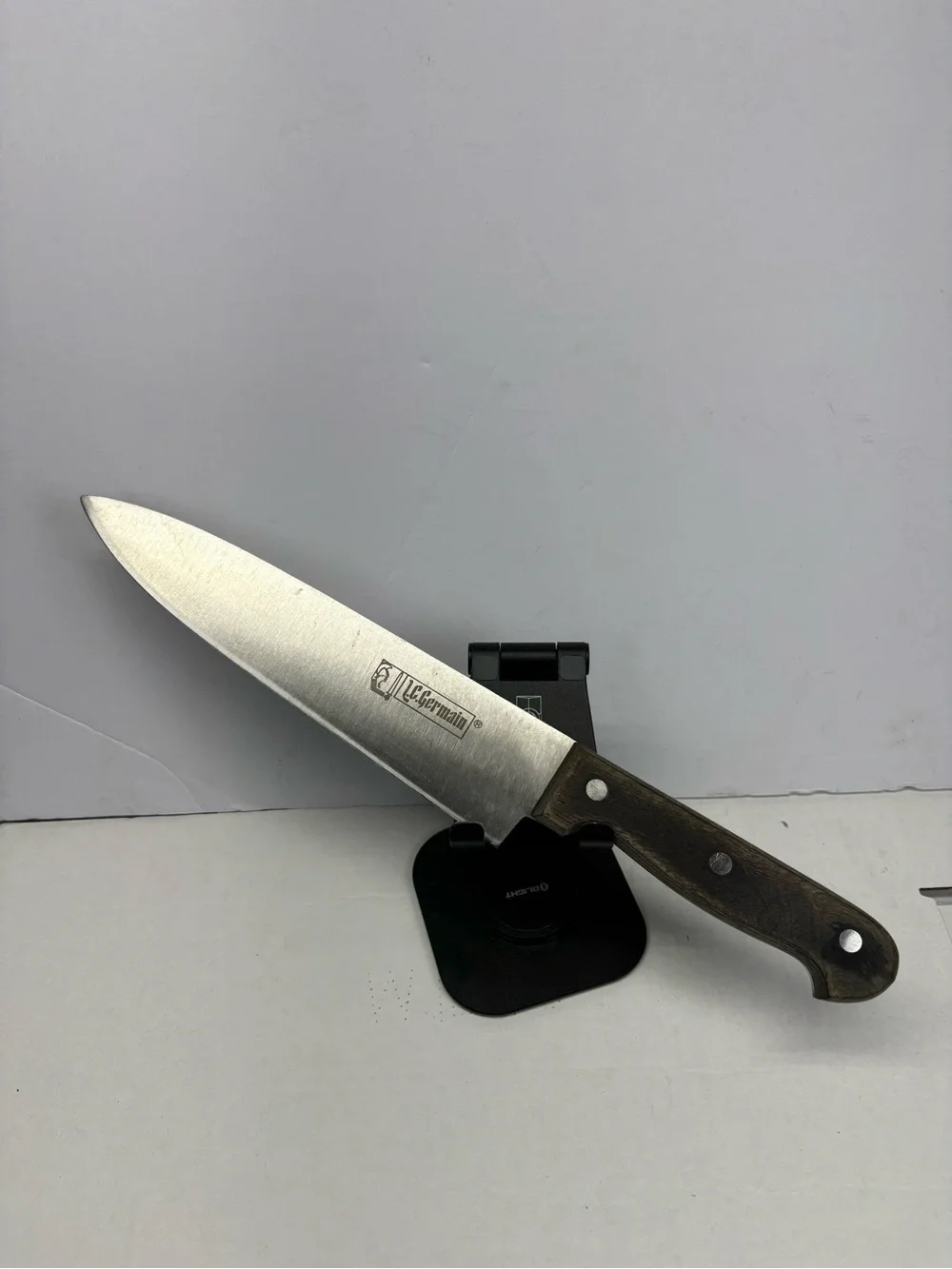 L.C. Germain Stainless Chef's Knife Rostfrei Edelstahl Acier Inoxydable 9” Blade